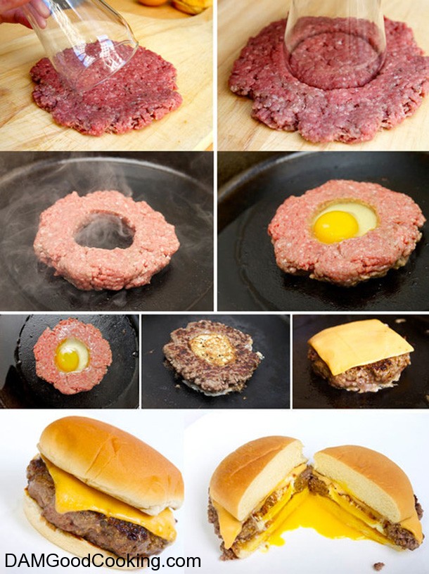Genius-Food-Ideas-Burgers-with-Eggs