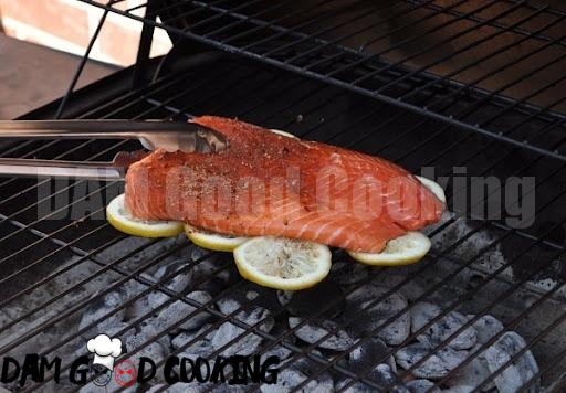 Grill fish on lemon slices to prevent it from sticking to the grill and add some extra flavor