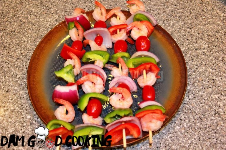 Grilled Beef Ribs, Lobster Tails & Shrimp Kabobs DAM Good Cooking